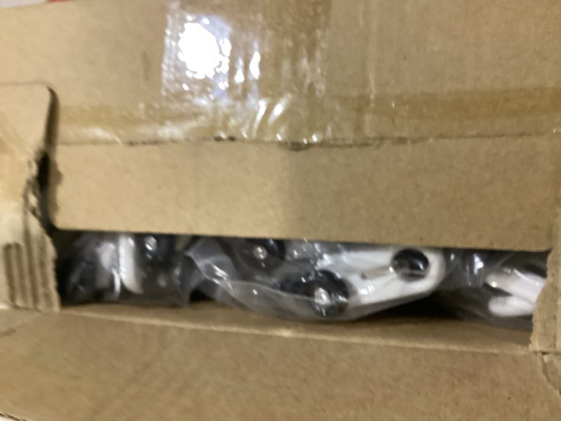 Condition photo showing As Is for 150 pcs curtain track rollers, aluminium alloy mute curtain tracks pulley wheel rollers runners for ceiling/wall mount curtain tracks - white white 150 pcs