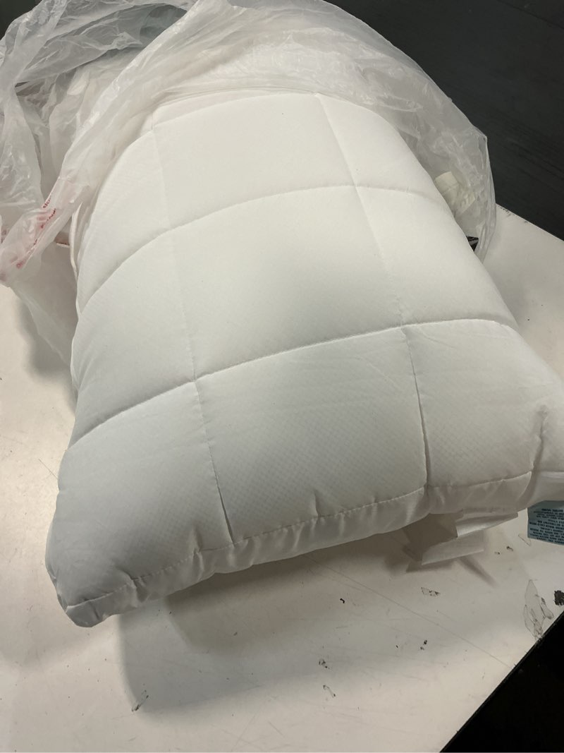 Condition photo showing Good Condition for Nuzzle Cooling Adjustable Pillow Queen Size for Side Sleepers, Luxury Bed Pillow Hotel Collection - Best Adjust Height Soft Firm Pillow for Back, Stomach or Side Sleepers