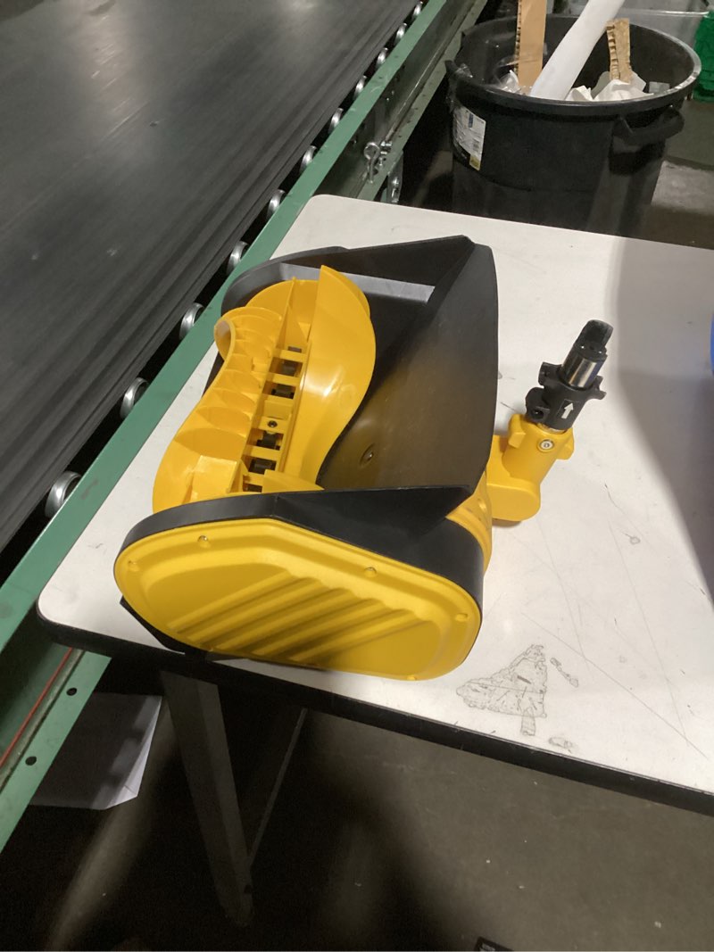 Condition photo showing As Is for Similar to Electric Snow Shovel for Dewalt 20V Max Battery, 11\" Brushless Snow Blower with Adjustable Handle, Max 26 FT Snow Thrower, Cordless Snow Shovel 20V for Driveway, Sidewalk, Patio, Deck (No Battery)