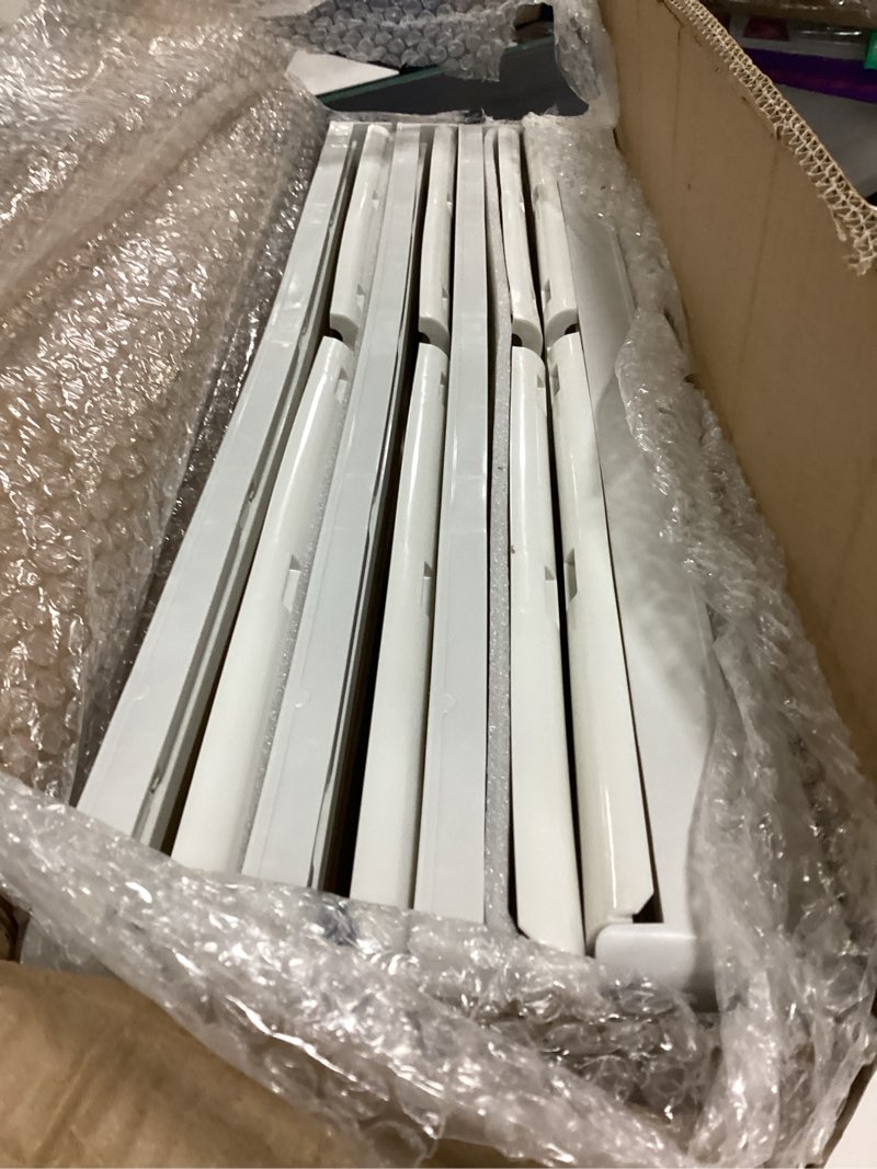 Condition photo showing Good Condition for 4 Pack Plastic Storage Bins with Drawers - 388QT Foldable Stackable Storage Bins with Lids - Closet Craft Organizers and Storage - Plastic Drawer Storage for Bedroom(97QT×4), 22.8 Gal 96QT 4 Pack