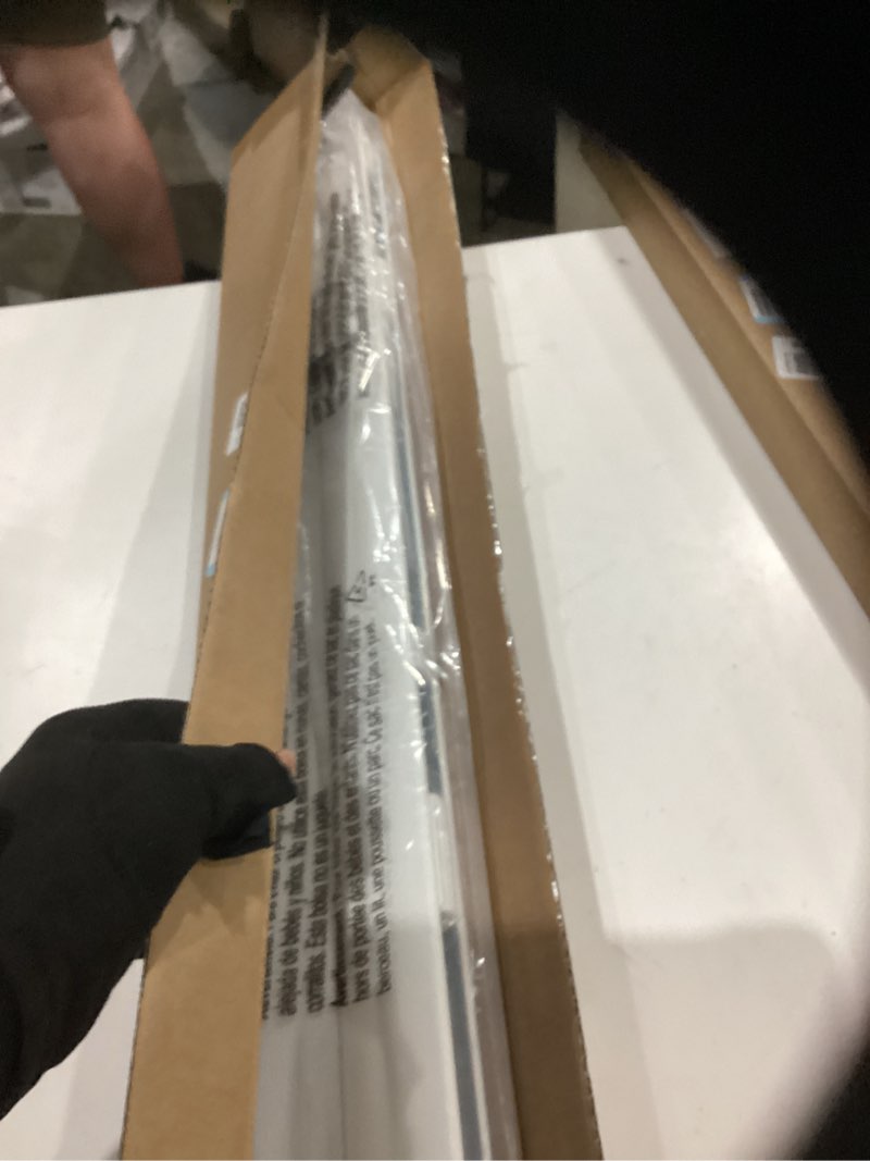 Condition photo showing Good Condition for lazblinds no tools no drill cordless cellular shades, blackout light blocking honeycomb shades for home, thermal insulation blinds for windows, 31" w x 64" h, white blackout-white 31" w x 64" h