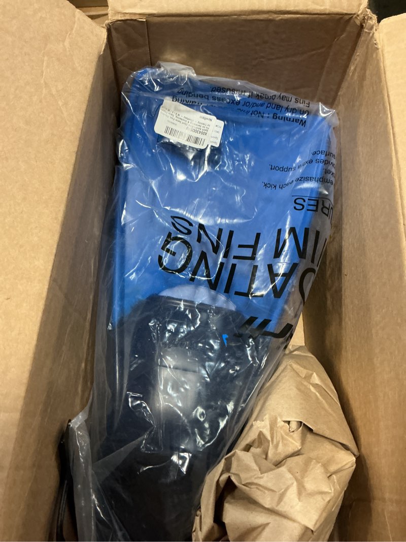 Condition photo showing New/Like New for sporti adult-kids swim fins for pool lap swimming - long floating fins for swimming & snorkeling - swim flippers for training