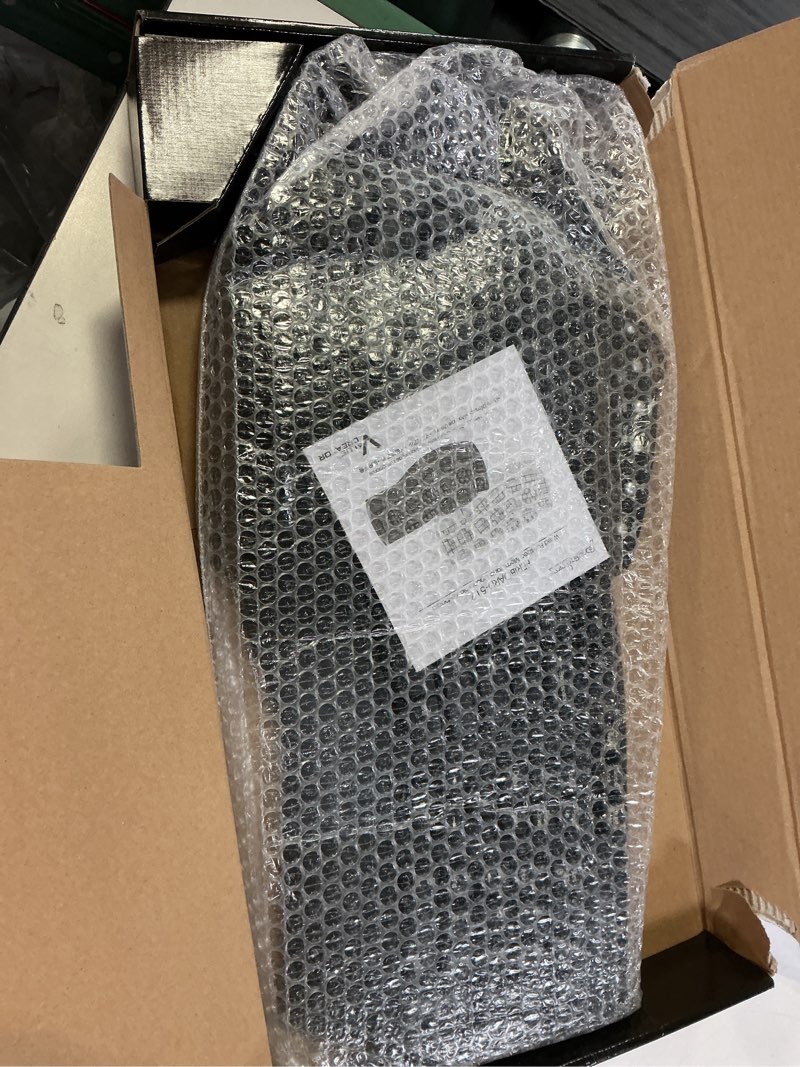 Condition photo showing New/Like New for perixx periboard-512b wired ergonomic keyboard - split keyboard, wrist rest, natural typing - wired usb connectivity - us english - black black wired