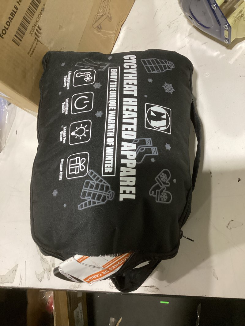 Condition photo showing Good Condition for cycyheat 20000mah heated robe blanket battery operated - men and women heated blanket, upgraded 7.4v battery pack black+?upgraded 20000 mah battery? large