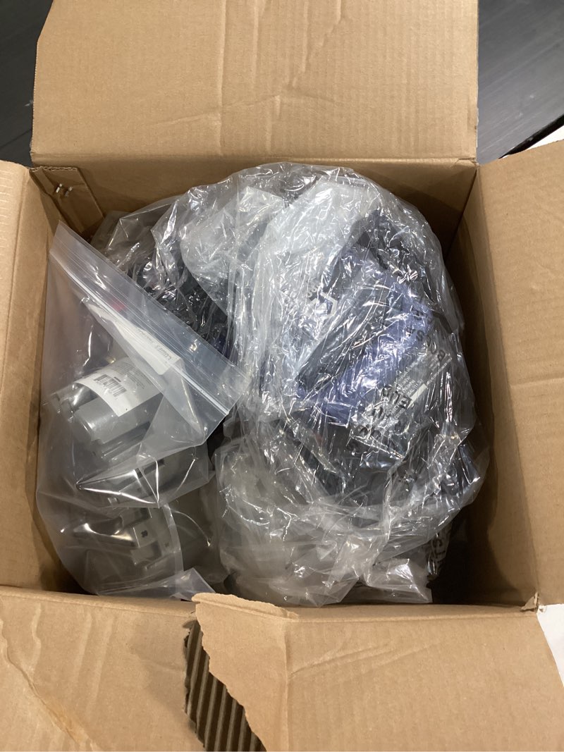 Condition photo showing As Is for  Project Source 3-Gallon Portable Electric 110 PSI Pancake Air Compressor