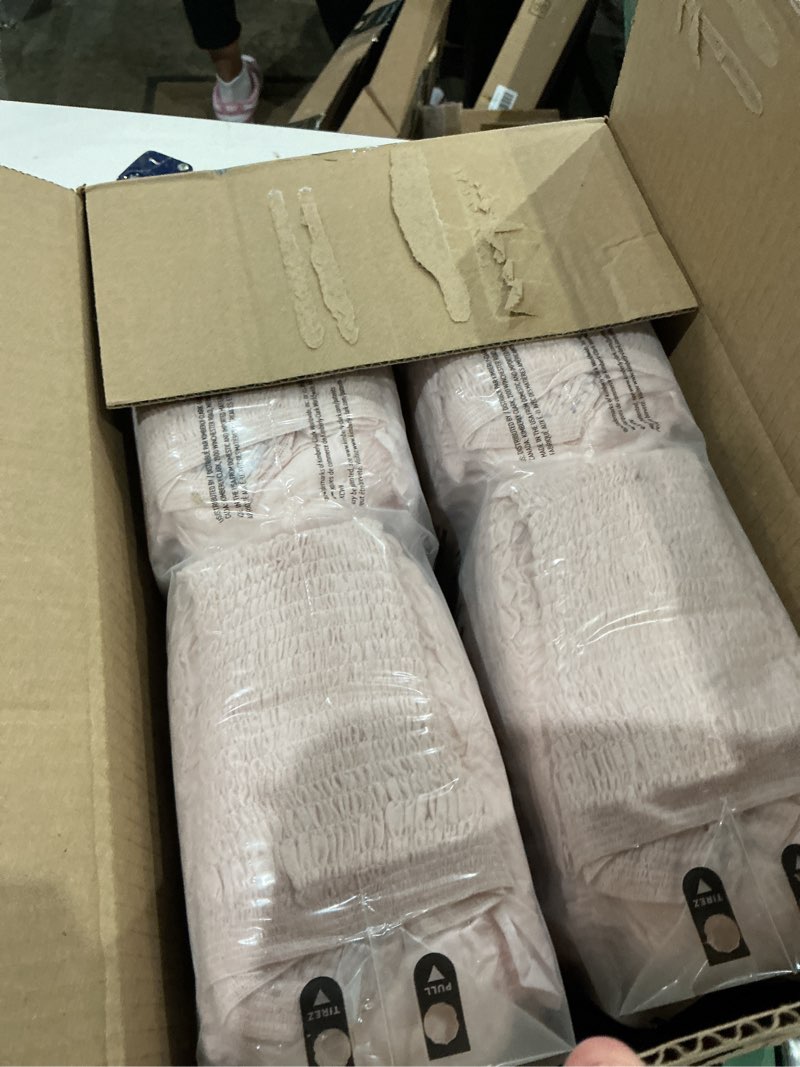 Condition photo showing New/Like New for depend fresh protection adult incontinence & postpartum underwear for women - maximum absorbency - xl - blush - 68ct