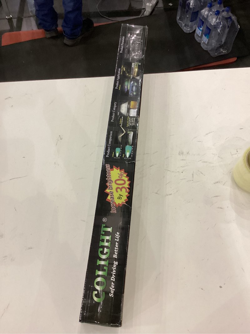 Condition photo showing As Is for CO LIGHT Led Light Bar Single 32 inch Slim Single Row Lightbar Driving Combo Beam Off Road Fog Work Lights with Mounting Brackets & 6D Reflectors for Truck, Car, Cabin, Boat, ATV, UTV