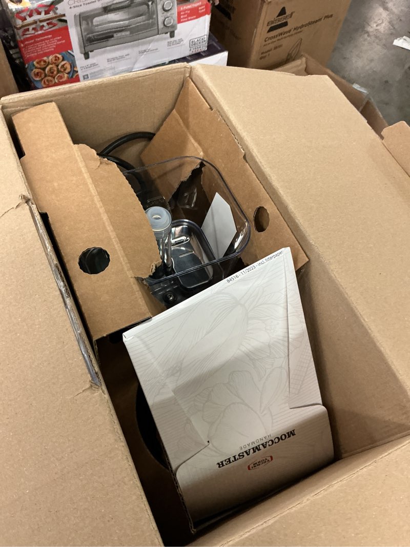 Condition photo showing As Is for Moccamaster 53944 KBGV Select 10-Cup Coffee Maker, Candy Apple Red, 40 ounce, 1.25l 10-Cup Candy Apple Red