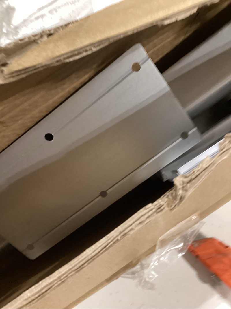 Condition photo showing Good Condition for Adjustable RV Table Leg, Lagoon Table Height Adjustable Bracket Aluminum Alloy 360 Degree Rotation, Removable Pullout Desk Leg for RV Yacht, Stable Structure (Silver)