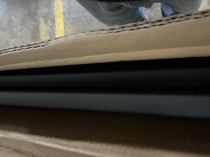 Condition photo showing Good Condition for Amazon Basics Foldable Metal Platform Bed Frame with Tool Free Setup, 18 Inches High, Sturdy Steel Frame, No Box Spring Needed, Twin, Black Twin 18 Inch ( Foldable)