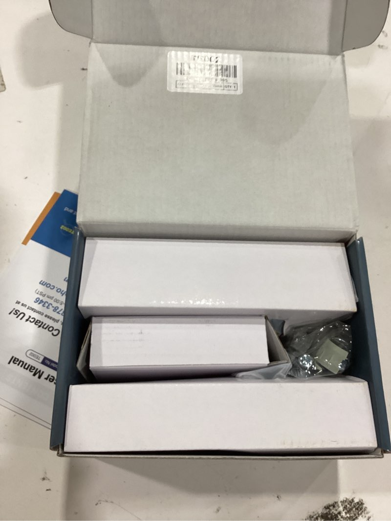 Condition photo showing Good Condition for teeho te002 fingerprint door lock - keyless entry electronic keypad deadbolt with 2 backup keys - auto lock - easy installation - smart locks for front door - satin nickel