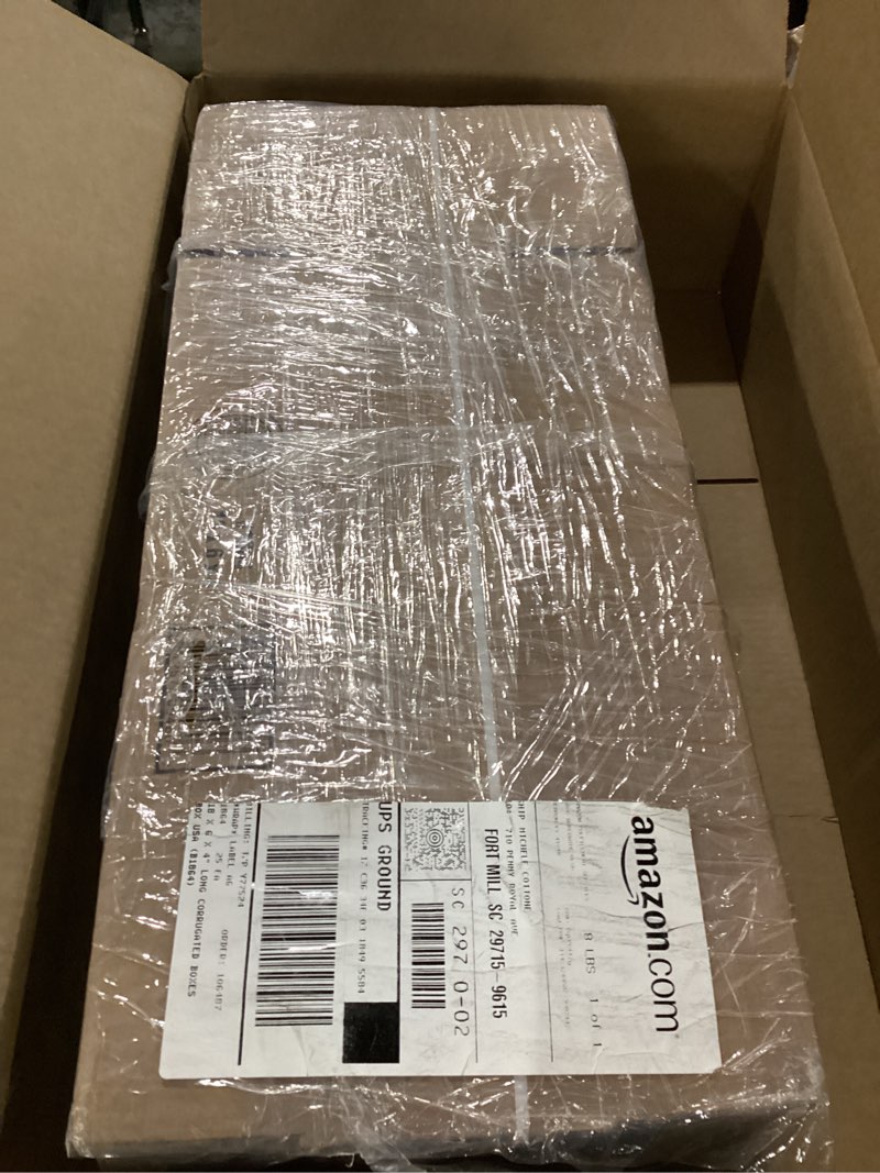 Condition photo showing New/Like New for BOX USA Shipping Boxes 18"L x 6"W x 4"H 25-Pack Long Corrugated Boxes for Moving, Shipping, Mailing, Packing, Packaging and Storage 18x6x4" 25-Pk ECT-32 Single Wall