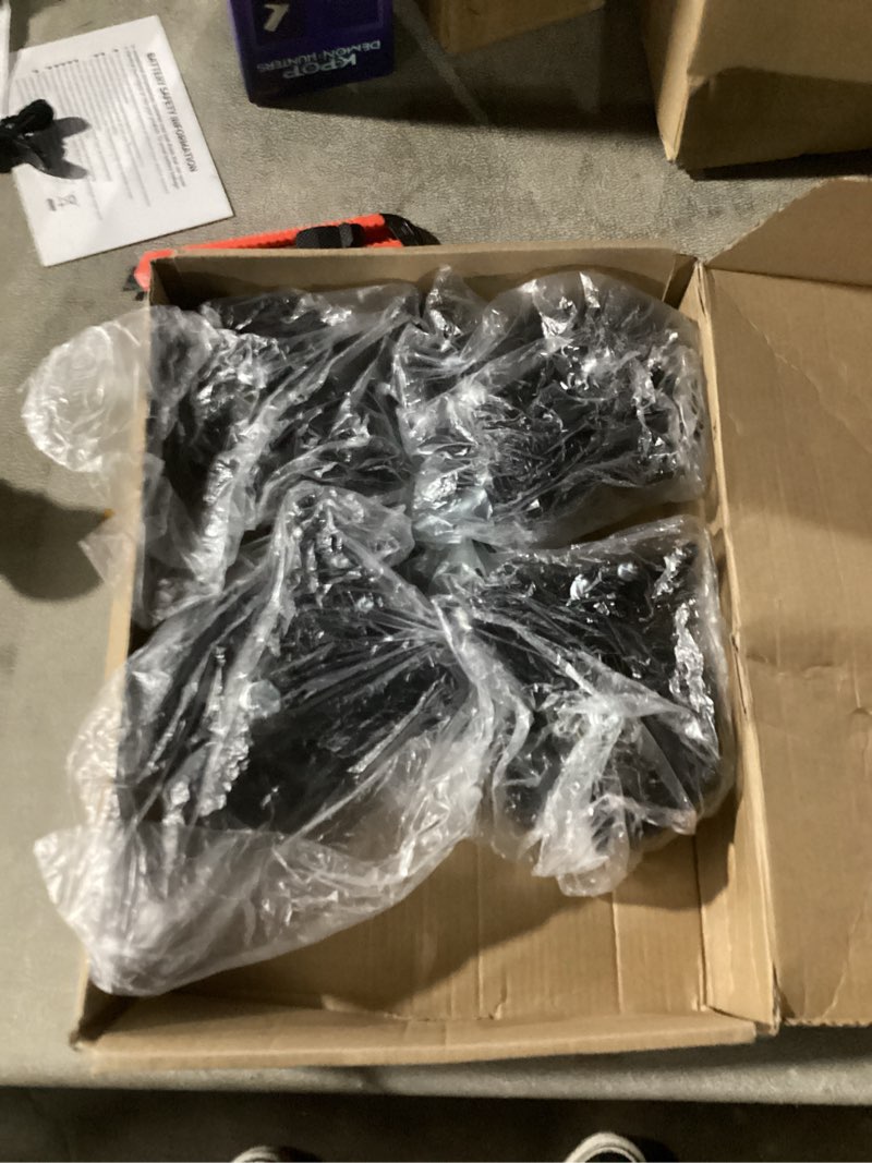 Condition photo showing Good Condition for 4 inch Stem Casters, Heavy Duty Casters Set of 4, 1/2"-13 x 1(Stem Diameter 1/2", Stem Length 1"), Locking Threaded Stem Caster Wheels - Load 2000lbs 1/2"-13x1" 4 INCH