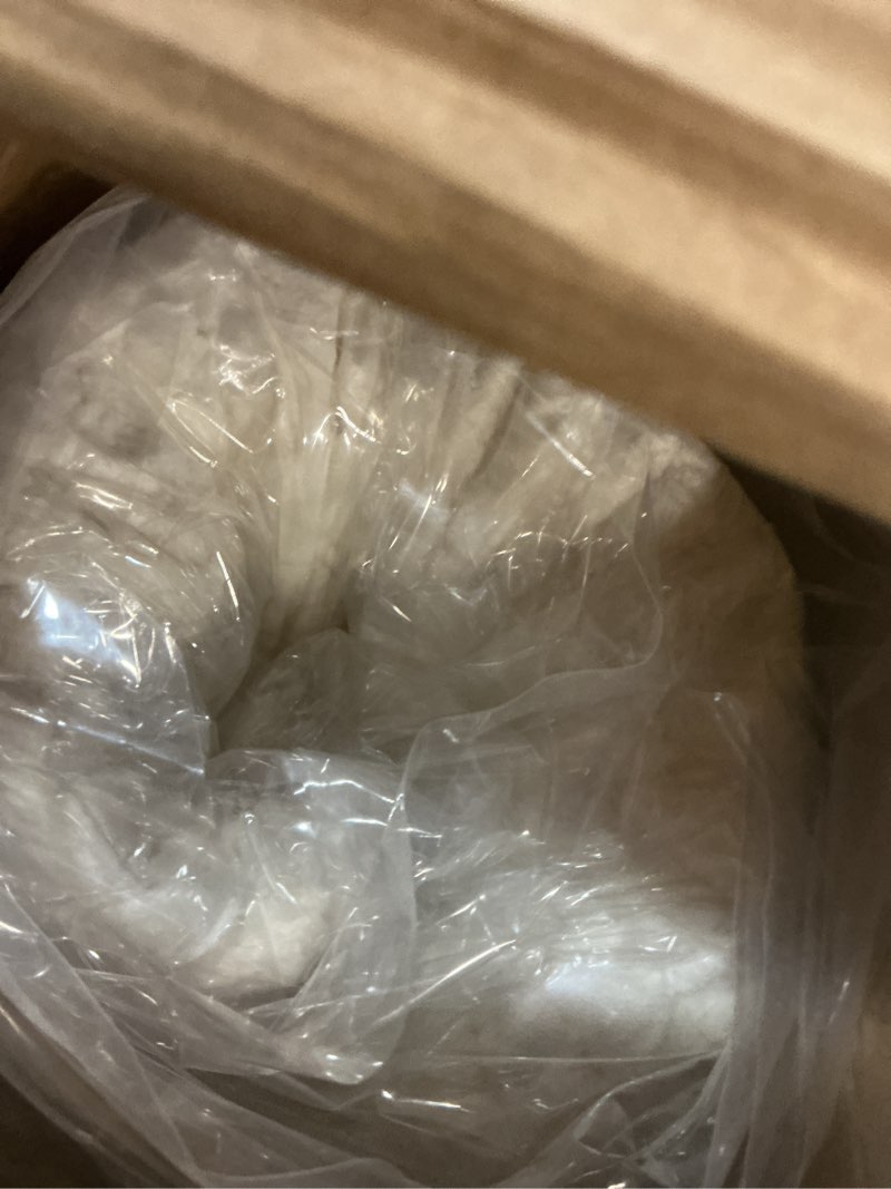Condition photo showing New/Like New for giant bean bag chair for adults, oversized beanbag sofa with armrests and back support, filler included, ultra soft stuffed floor couch for gaming, reading and lounging, living room, bedroom, dorm cream large