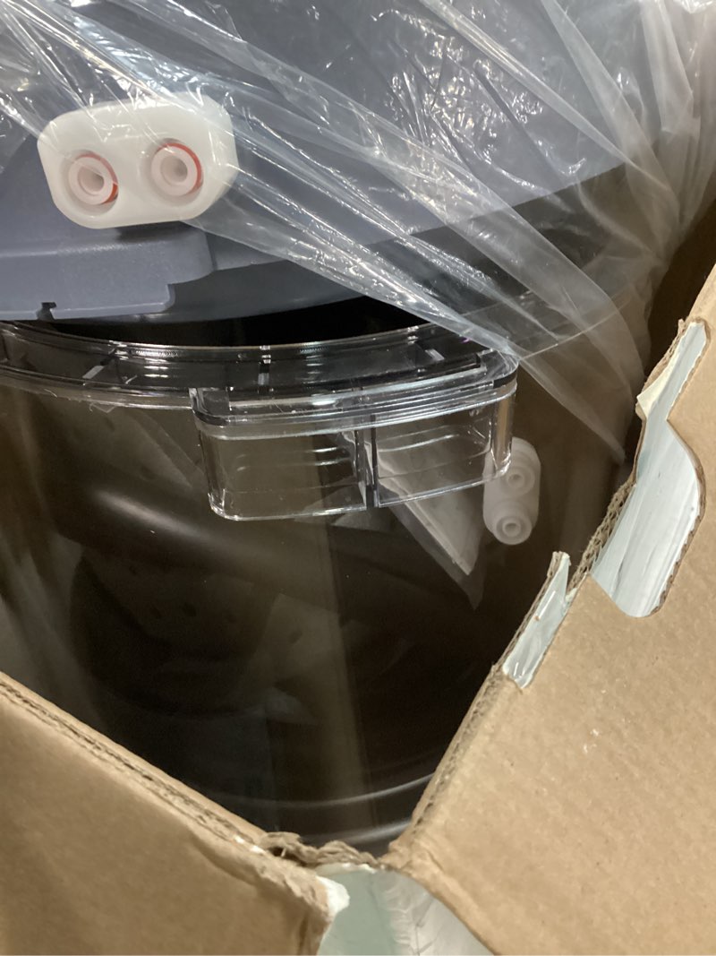 Condition photo showing As Is for Cold Therapy Machine with Programmable Timer, Ice-Machine-for-Knee-After-Surgery, Knee Replacement Recovery Equipment, Cryotherapy Pain Relief w/Compression Pad for Shoulder, Ankle (Dark Grey)