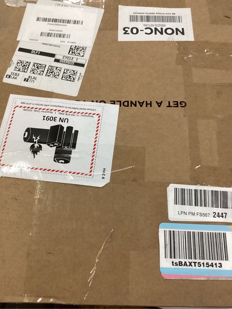 Condition photo showing New/Like New for WITHINGS Body Scan - Smart Scale with Segmental Body Composition Analysis, Weighing Scales Body Weight & Vascular Age, Visceral Fat, Heart Rate, iOS/Android Body Scan White