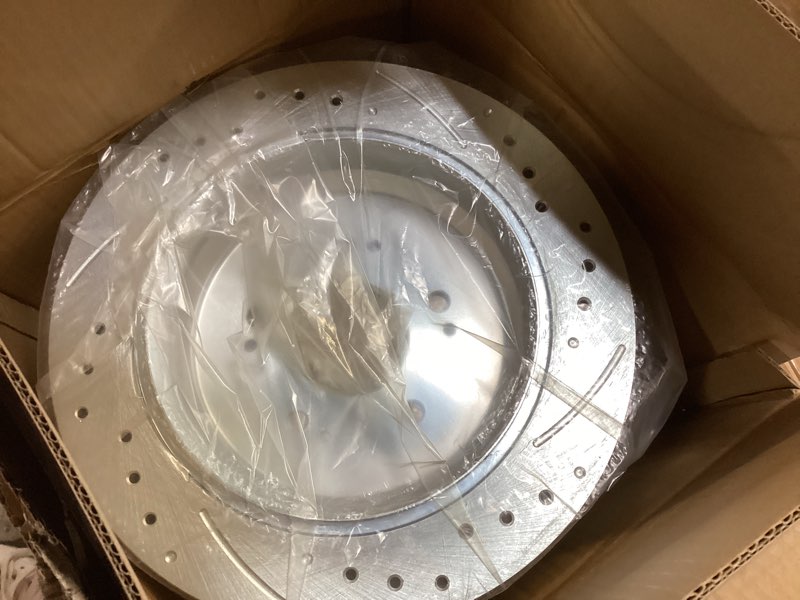 bdfhyk front and rear brake kit compatible with honda cr-v 2012 2013 2014 2015 2016, l4 2.4l, drille