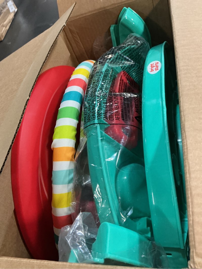 Condition photo showing Good Condition for Bright Starts 3-in-1 SuperSeat Playful Paradise, Baby Activity Seat with Toys, Snacking Tray, Booster Seat, BPA Free Tray, Unisex, 6 Months +