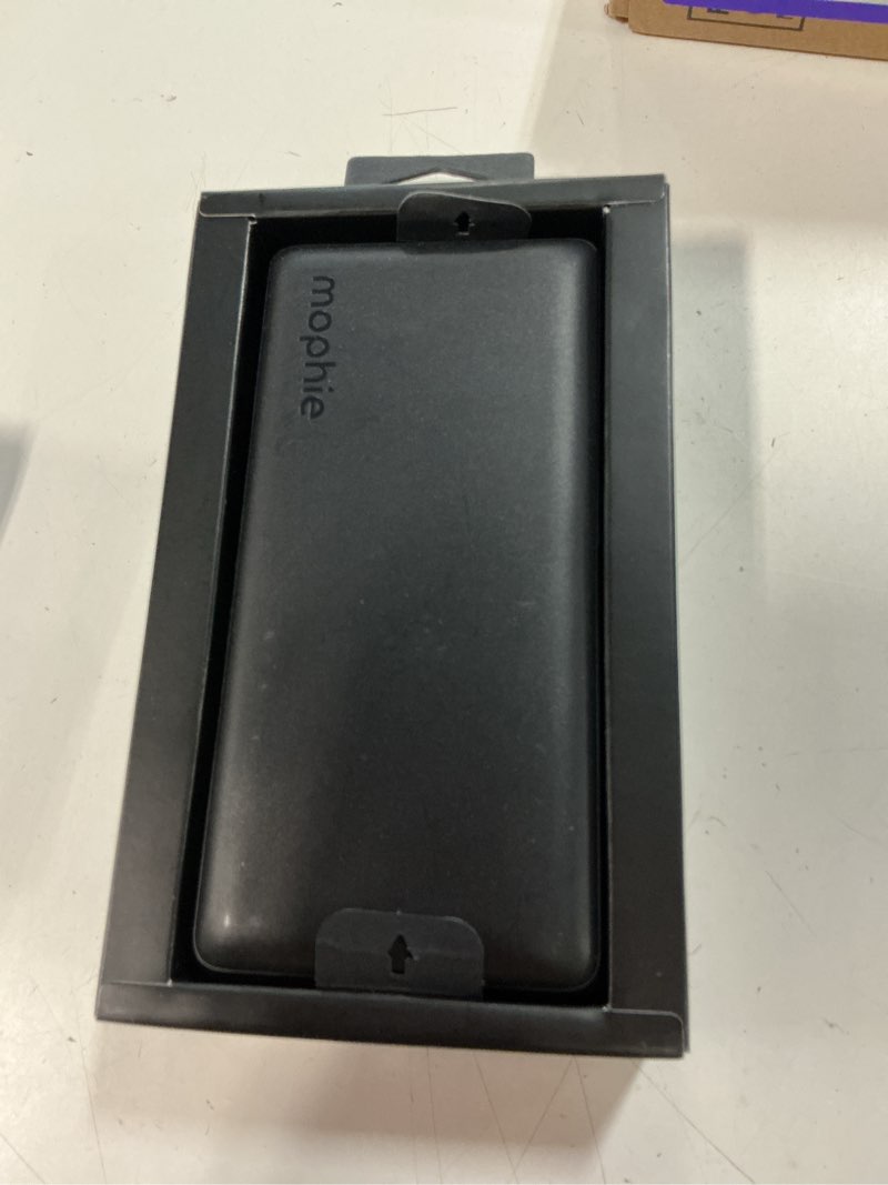 Condition photo showing Good Condition for mophie 20k portable power bank and portable charger - usb-a and usb-c inputs -compatible with iphone, ipad, airpods, samsung galaxy, note, pixel & more - includes charging cable – black