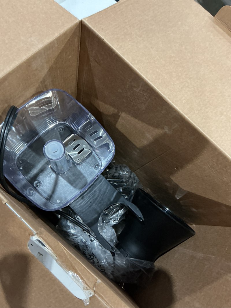 Condition photo showing As Is for krups essential brewer 8 cup drip coffee maker machine, sca-certified, blooming technology, barista-quality, pour over coffee machine, easy to clean, stainless steel design, silver 8-cup automatic pour-over coffee maker
