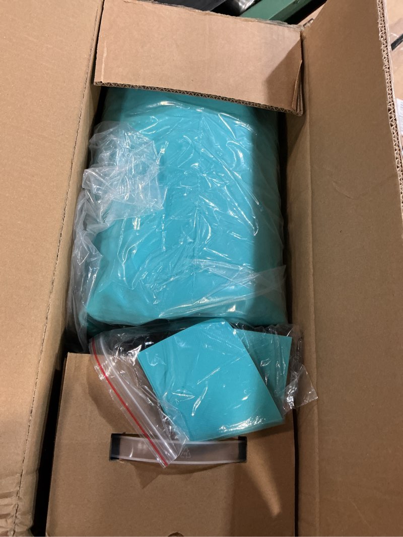 Condition photo showing New/Like New for GLANT Air Mat Tumble Track AirSpot - Gymnastics Training Springboard - Round Inflatable Springboard Air Roller-Mint Green?WIth Pump? (Diam)23.6in*?H?39.4in