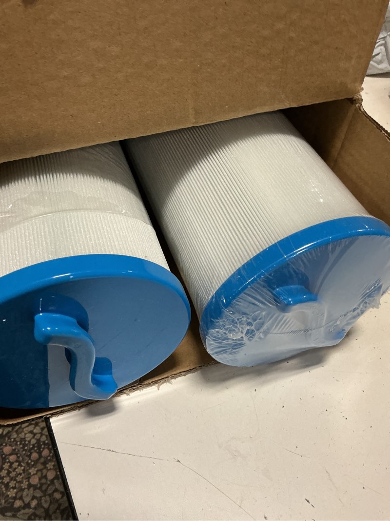Condition photo showing New/Like New for vexca® 4ch-949 spa filter replacement for pleatco pww50l, filbur fc-0172, sd-01143, 817-4050, baleen ak-90091, rising dragon 50, waterway teleweir, 50 sq.ft, 2 pack