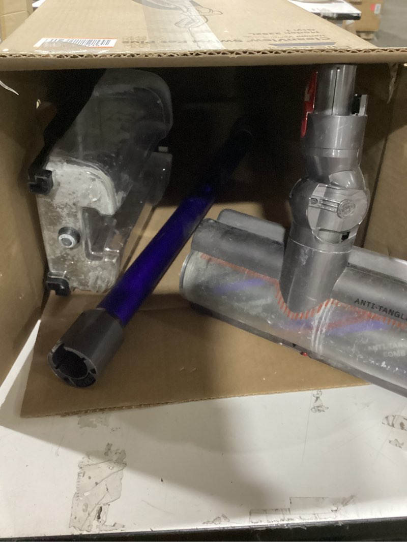 Condition photo showing Good Condition for dyson v8 cordless vacuum, cleans hard floors and carpets, detangles, converts to handheld, 115aw, 2 power modes, up to 40 minutes¹