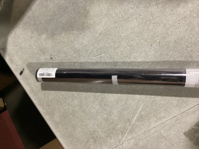 Condition photo showing Good Condition for rabbitgoo Window Tint for Home One Way Privacy Window Film See Out Not in Heat UV Blocking Reflective Removable Static Cling Mirror Decorative House Glass Covering, Black Silver, 35.4 Inch X 6.5 Feet 35.4" x 78.7" Black Silver