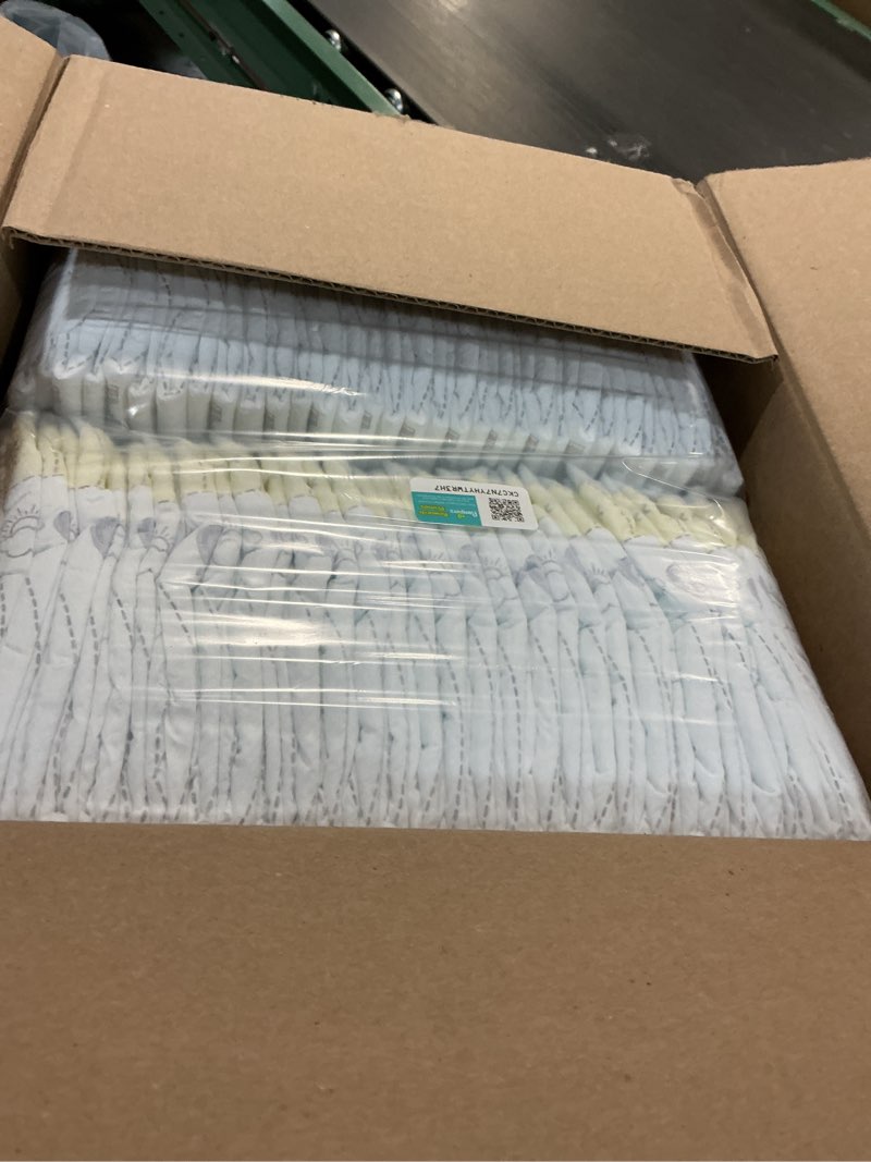 Condition photo showing item condition for Pampers Swaddlers Diapers, Size 1 (8-14 lbs), 198 Count, Absorbent, Keeps Baby Dry and Comfortable, Skin Safe Disposable Baby Diaper (Packaging May Vary) Size 1 198