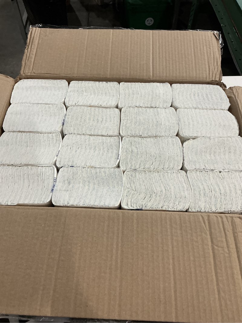 Condition photo showing New/Like New for tork soft xpress multifold paper hand towels white, h2 system compatible 16 packs x 135 towels each (mb579)