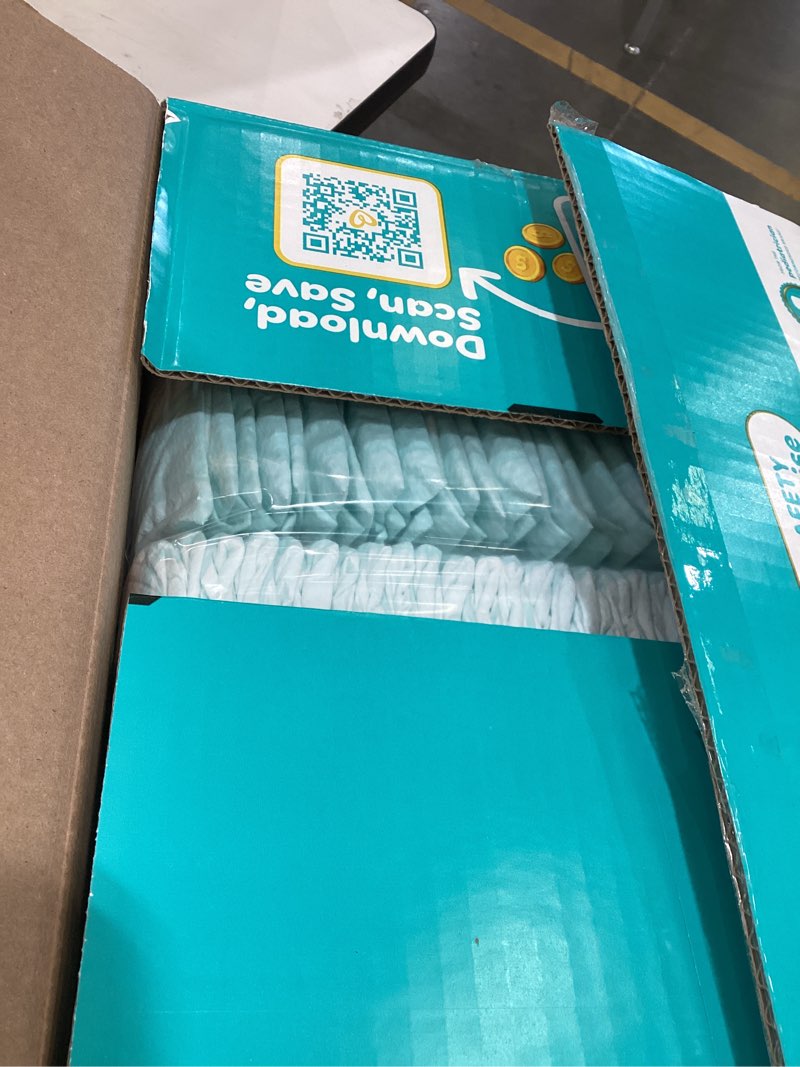 Condition photo showing Good Condition for Pampers Diapers - Baby Dry - Size 2, 186 Count, Absorbent Disposable Infant Diaper (Packaging May Vary) Size 2 186