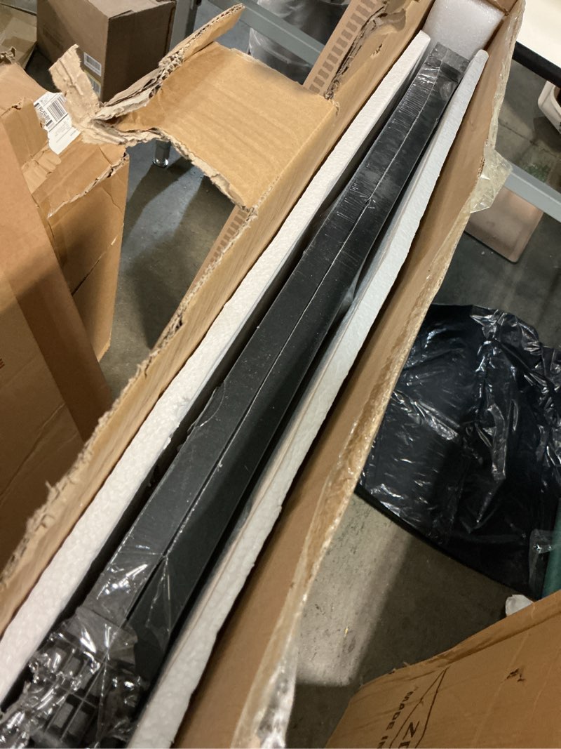Condition photo showing Good Condition for 24x36 poster frame set of 2, 24 x 36 wood picture frames with mat for 20x30, wooden photo frame with tempered glass cover for wall mounting display, black black 24x36-2pack