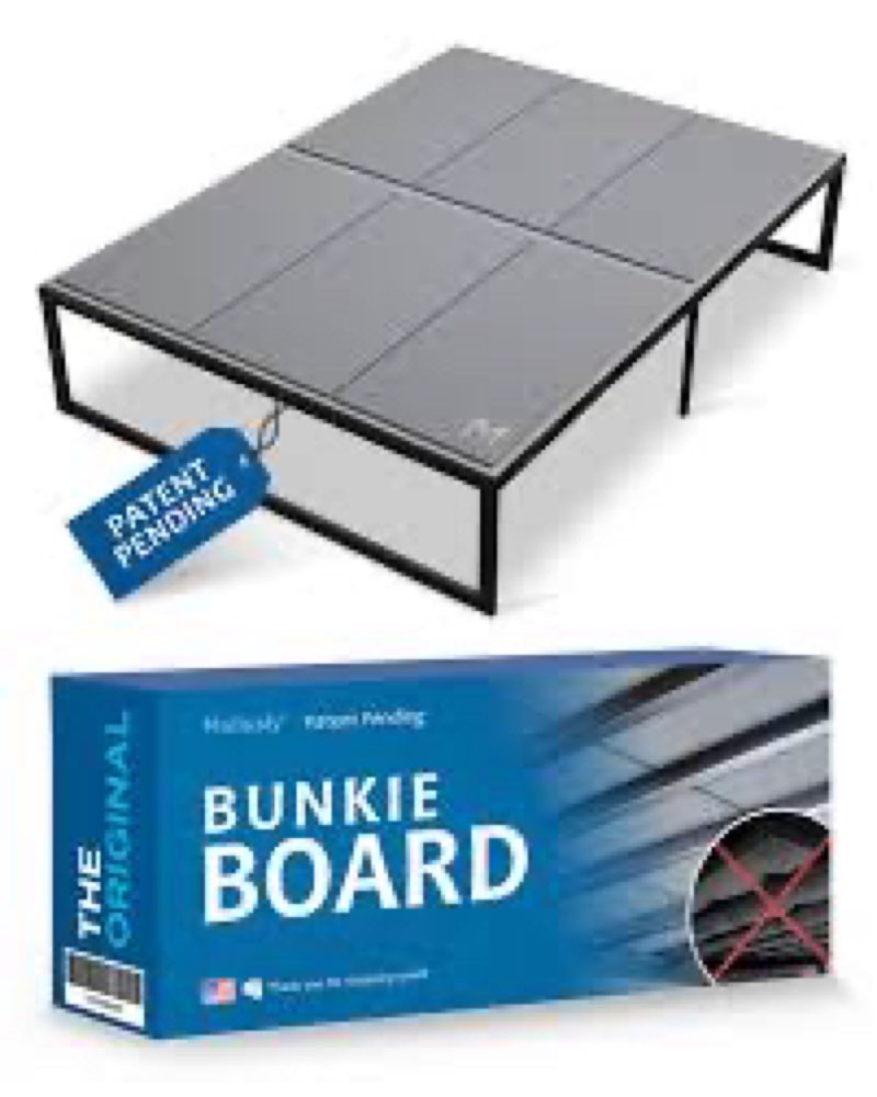 Meliusly Heavy Duty 10mm Bunkie Board King Size (76x80'') Patent Pending Low Profile Bed Board Desig