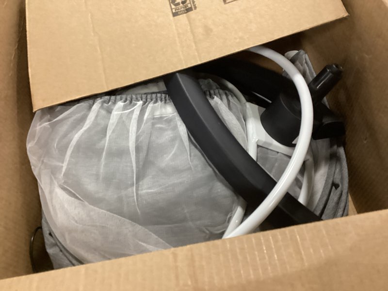 Condition photo showing Good Condition for LAREX Baby Swing Infant Swing Electric Toddler Baby Rocker Portable for Newborn Boy Girl, 5 Sway Speeds with Remote Control, 10 Preset Melodies and Bluetooth, 0-6 Months Max 20 Lbs (Black)