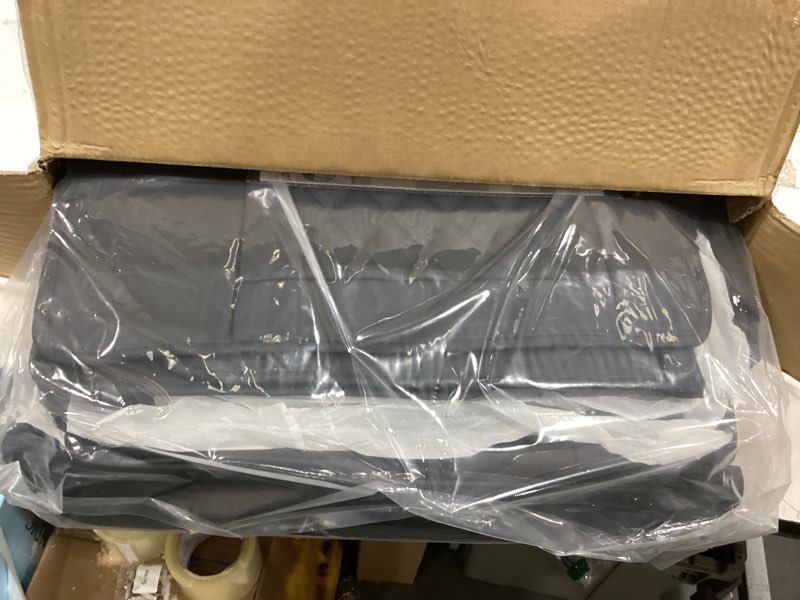 Condition photo showing New/Like New for ikabevem for toyota tundra seat covers 2014-2021 crewmax double cab sr5 limited platinum trd pro pickup truck full set car seat covers(black/5 seats) 4) for tundra (2014-2021) 052# black - 5 seats