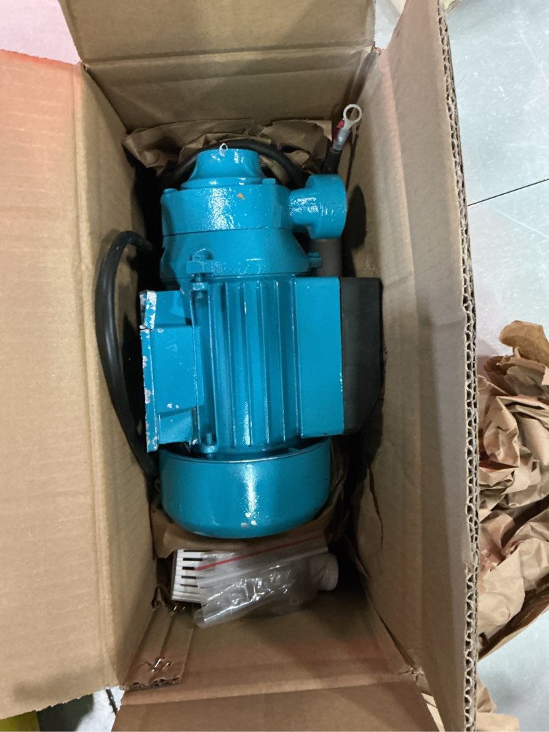Condition photo showing As Is for solar for irrigation, dc 12v 180w solar well pump kit water transfer pump with outlet pipe joint for