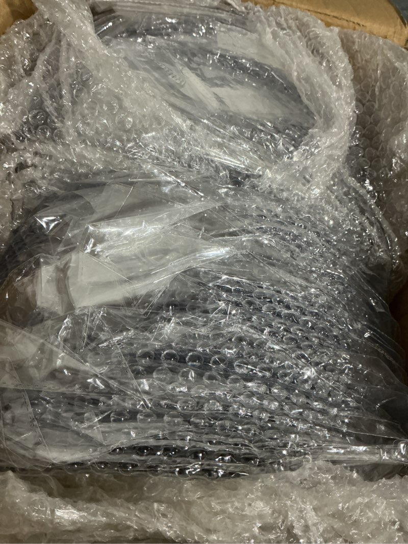 Condition photo showing Good Condition for hoolerry 50 pack clear charger plates bulk 13 inch plastic round beaded dinner chargers acrylic frosted grain decorative service plates for wedding party event, home and kitchen tabletop (transparent) 50 transparent