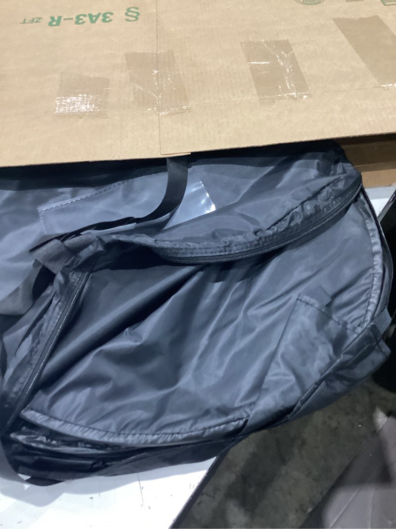 Condition photo showing Good Condition for akozlin portable pop up shower tent instant privacy dressing changing tent outdoor shower room camp toilet tent black-black 6.2ft high-39.4"width