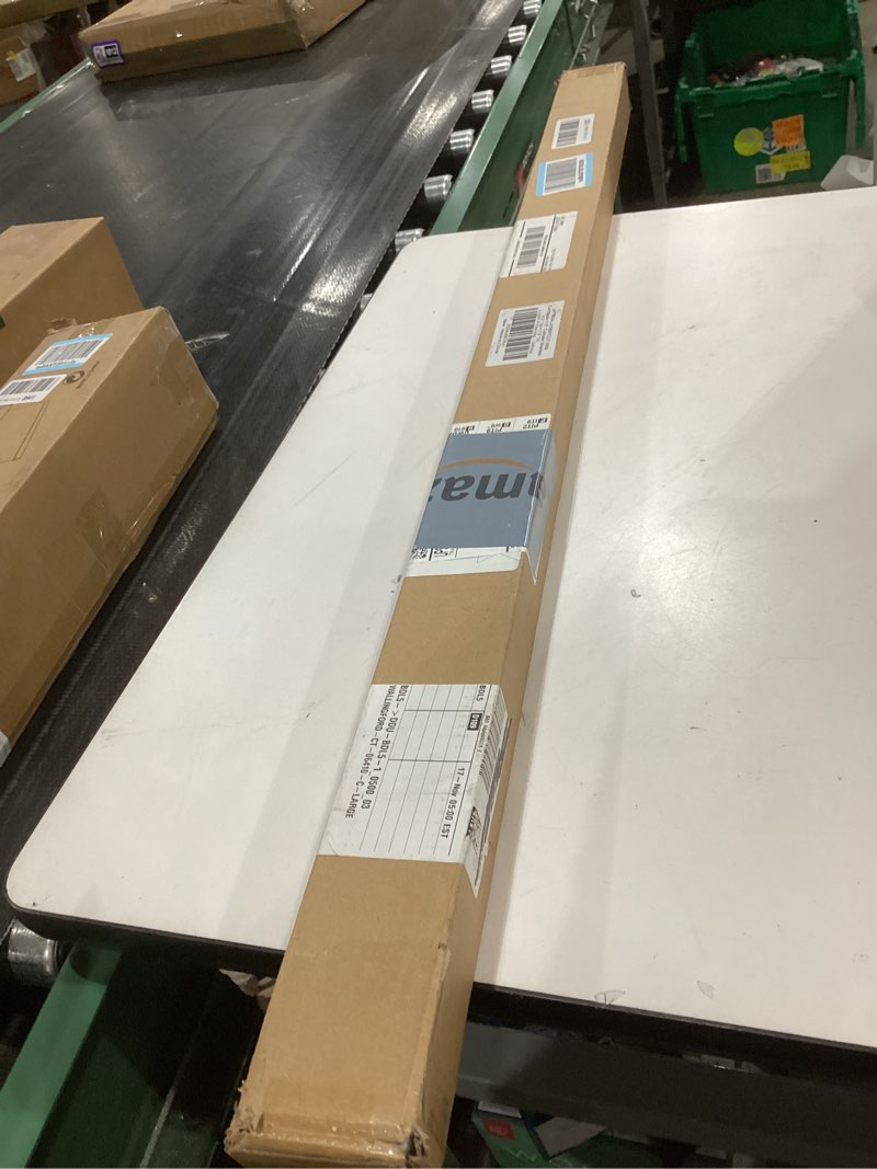 Condition photo showing New/Like New for lazblinds cordless cellular blinds, no drill light filtering honeycomb shades for indoor windows, insulated uv protection cellular shades, easy inside mount, 43" w x 72" h, white light filtering-white 43" w x 72" h
