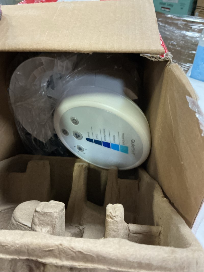 Condition photo showing Good Condition for honeywell quietset whole room oscillating tower filter fan with remote, white, hyf260