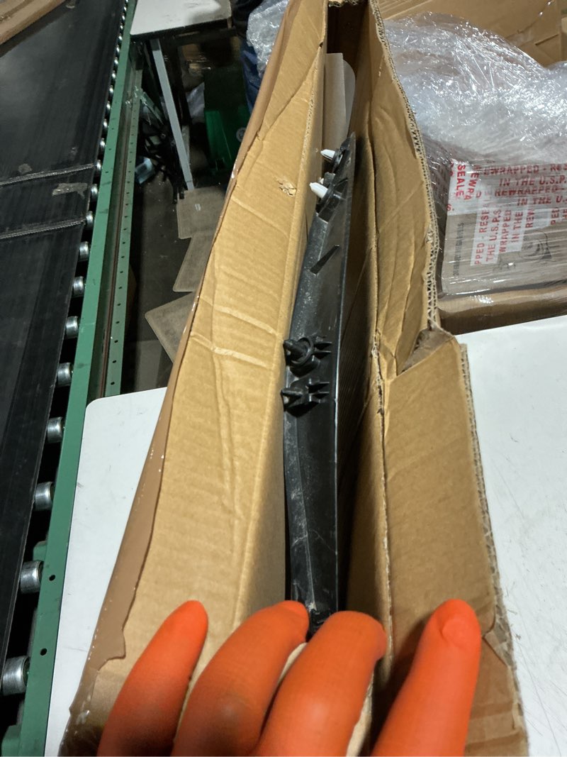Condition photo showing As Is for dasbecan front left fender trim compatible with tesla model y 2020-2024 fender flares driver side replaces#149418500b