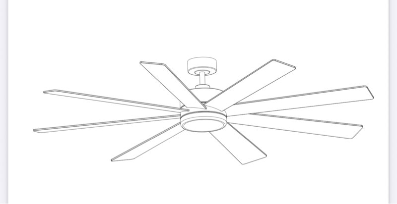 CEILING FAN WITH