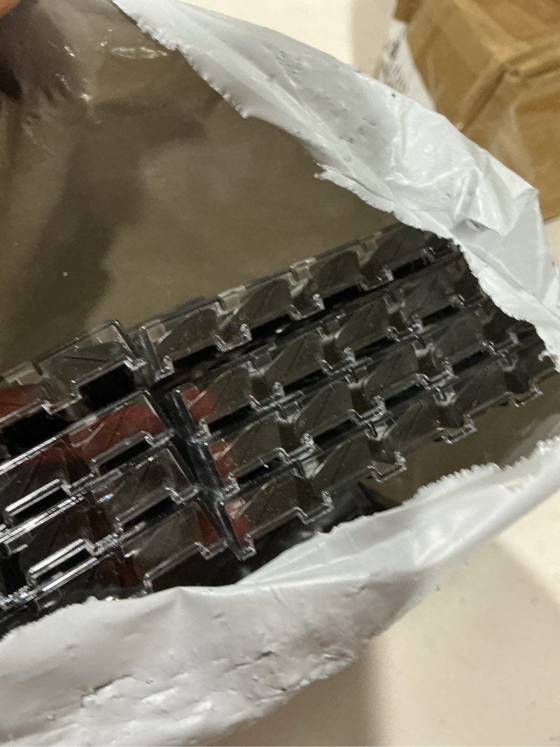Condition photo showing As Is for ** 200 count ** taconic shave twin blade razor refill cartridges with lubricating strip - compatible with gillette trac 2, gillette atra, vector and contour razor handles -made in the usa