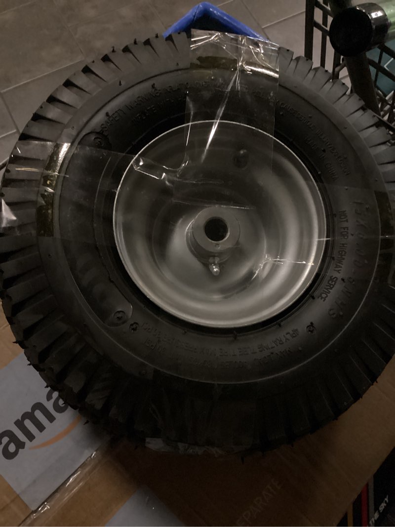 15x6.00-6 pneumatic front tire for riding mower