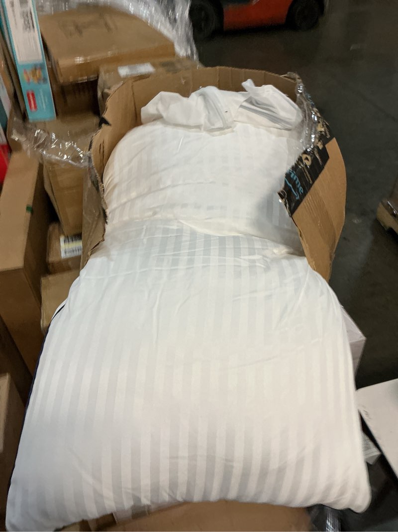 Condition photo showing item condition for Bed Pillows for Sleeping King Size, Set of 2- Cooling, Luxury Hotel Quality with Premium Soft Down Alternative Filling for Back, Stomach or Side Sleepers White King (Pack of 2)