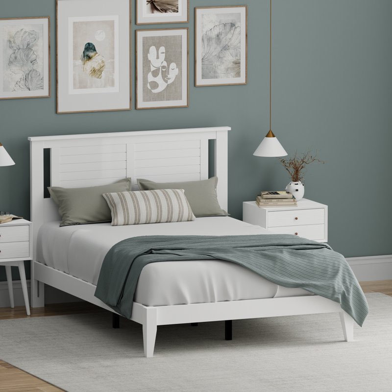 Dorra Wood Platform Bed