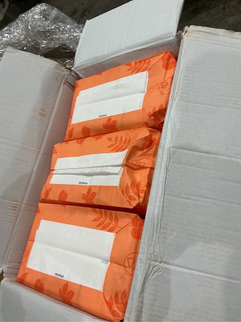 Condition photo showing New/Like New for pura hypoallergenic diapers, size 3 (9-20 lbs) monthly pack, overnight, up to 12 hours leak protection, suitable for sensitive skin, tcf, super soft organic cotton, 6 packs of 26 (156 baby diapers) size 3 (156 diapers)