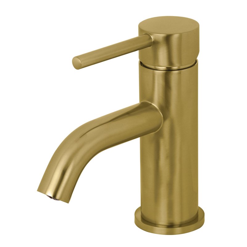 kingston brass concord single-handle 1-hole deck mount bathroom faucet with push pop-up ls8223dl
