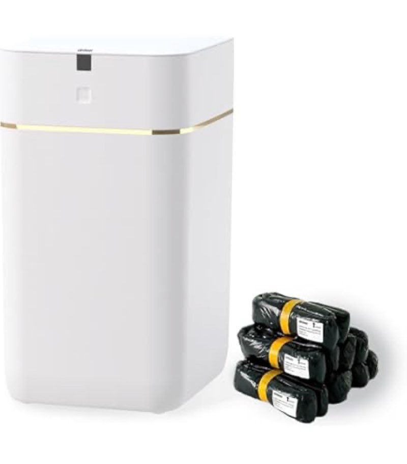 Airdeer Automatic Trash Can, 3 Gallon Self Sealing 
