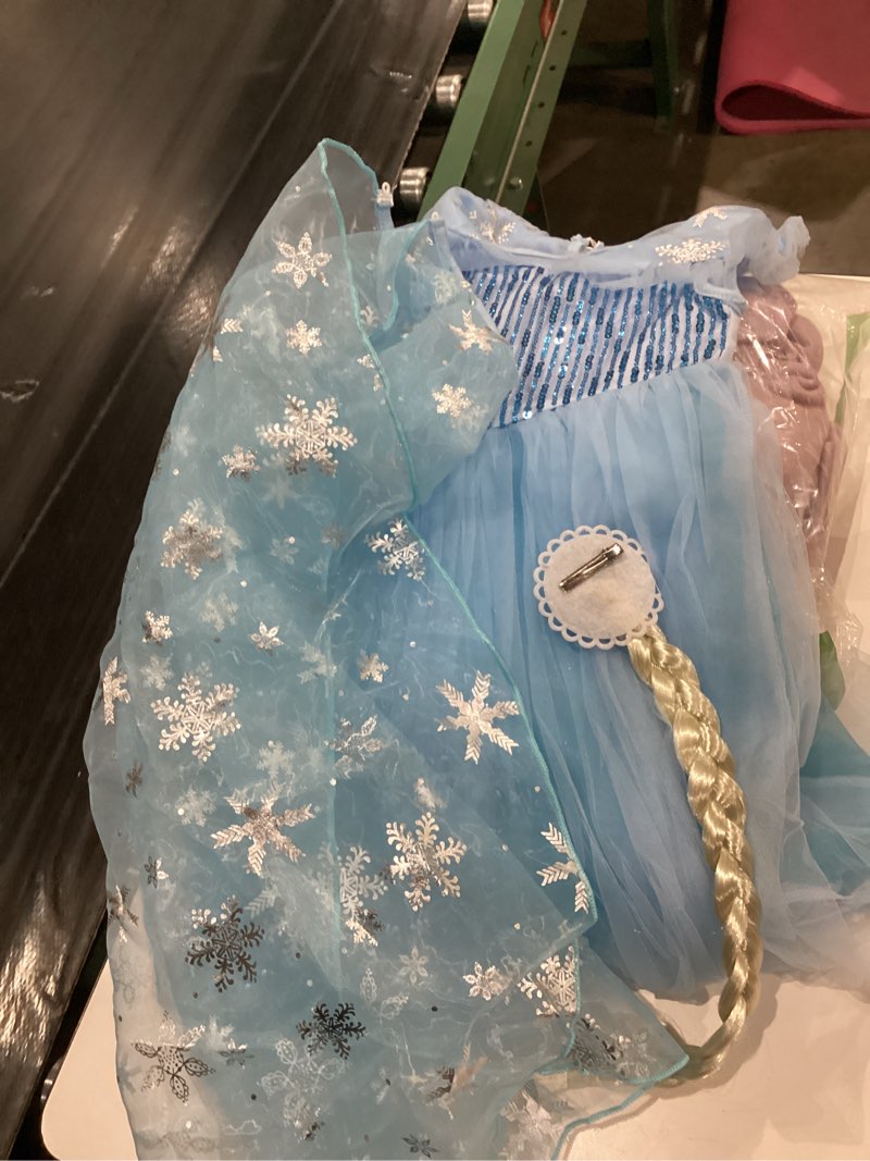 Frozen elsa costume 3 pcs